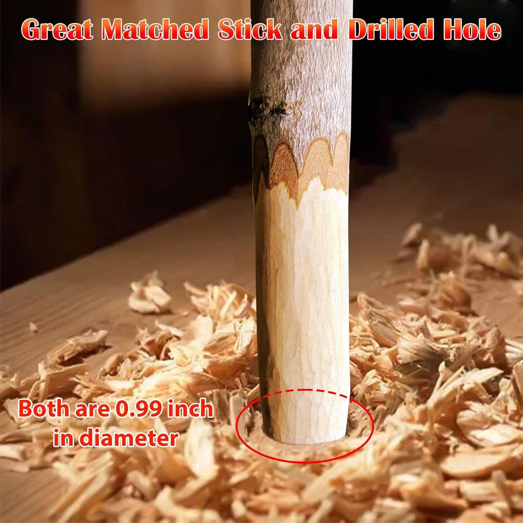 Hand Auger Drill Wrench with Scotch Eye Wood Drill Peg and Manual Hole Maker O606