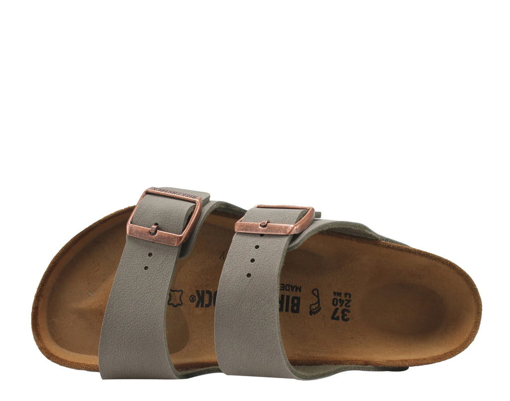 Two-strap Buckle Slide Footbed Sandal I602
