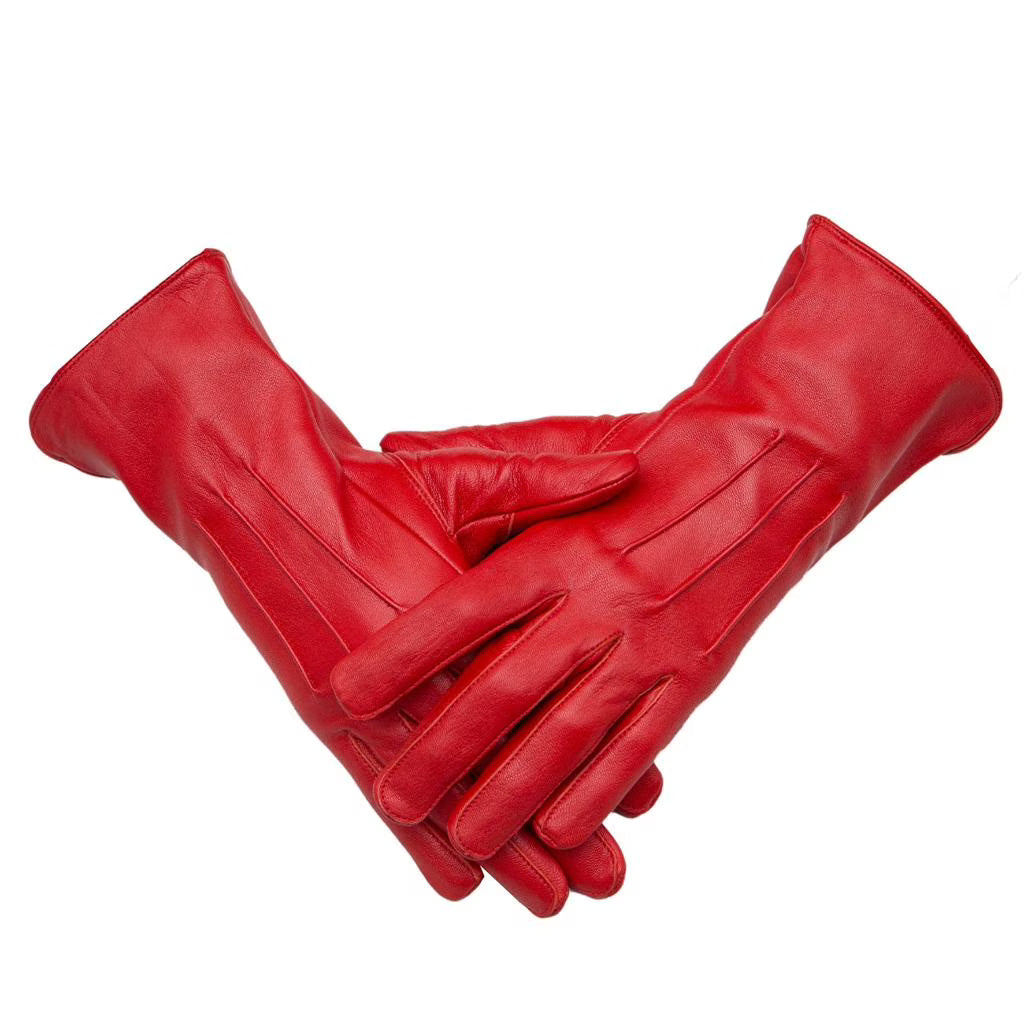 Genuine Leather Unlined Women Dress Gloves (M) E838979