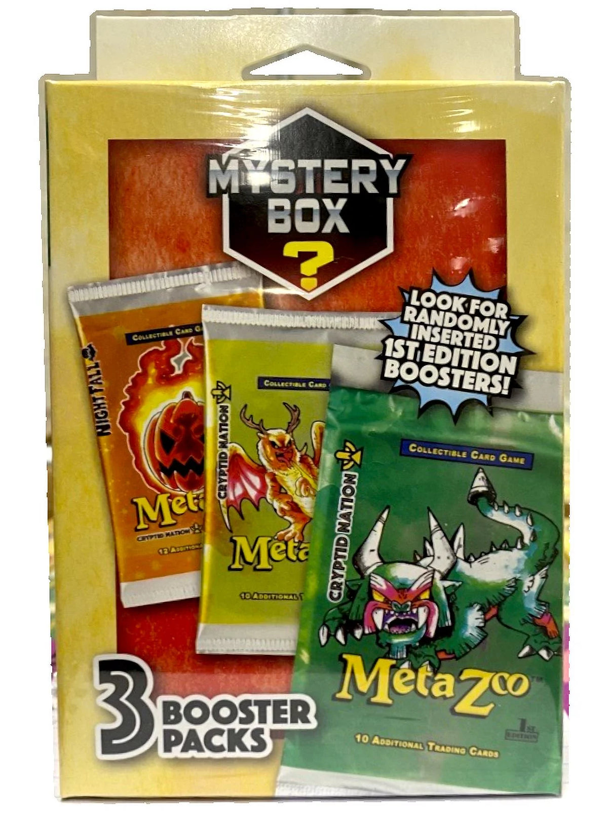 Trading Card Hanger Box with 3 Assorted Booster Packs G575697