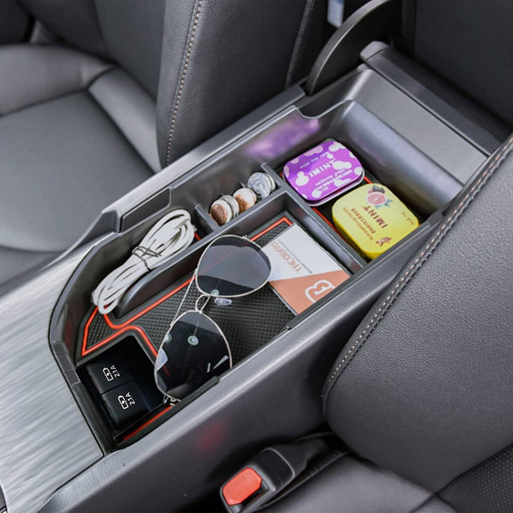 Black Center Console Organizer Insert Tray K8075