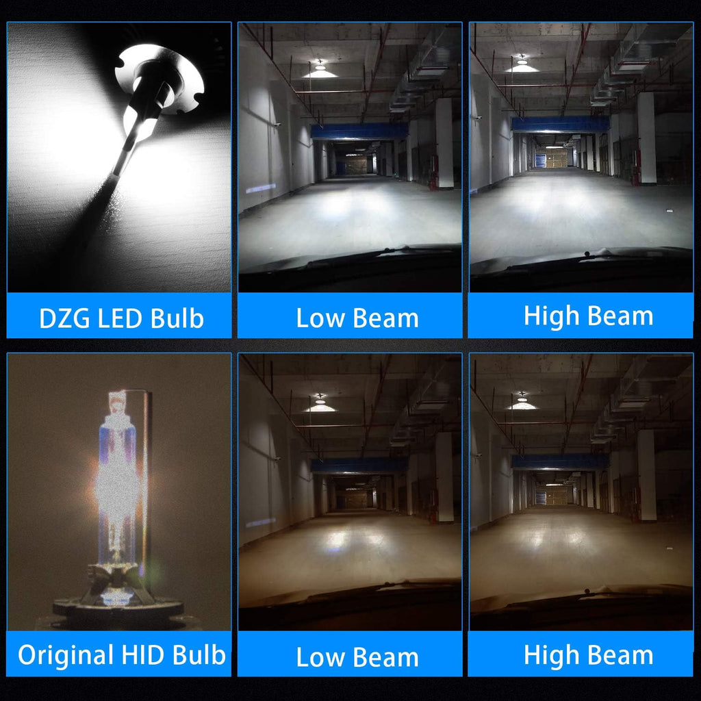 D1S D1R LED Headlight Bulb Conversion Kit, 1 Pair Pack of 2 V203787