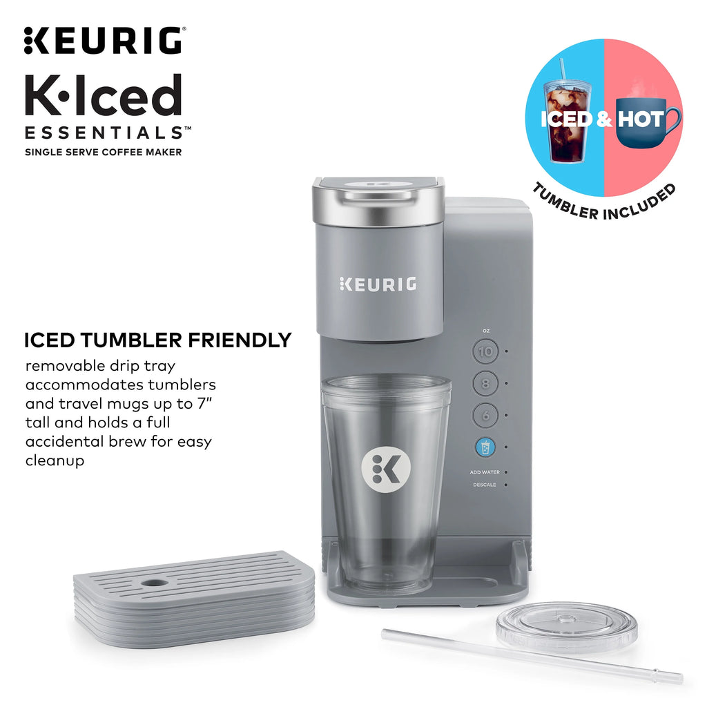 Gray Single-Serve K-Cup Pod Coffee Maker L267