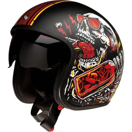 Black/Red Saturn Helmet Y381767