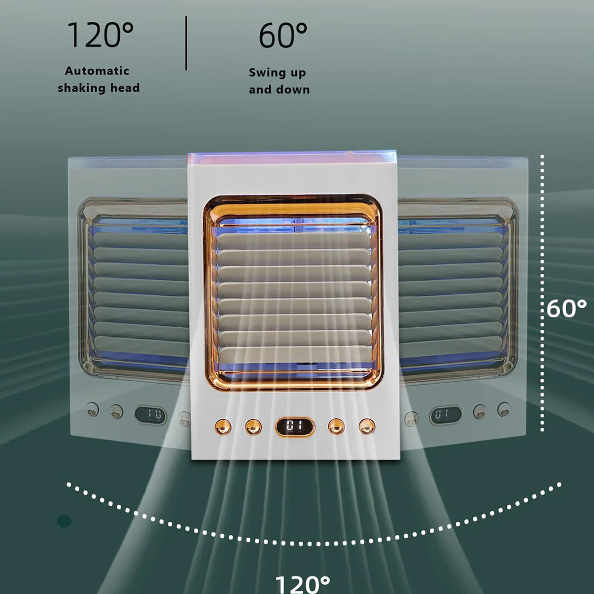 USB Portable Air Conditioner Humidifier M7316