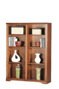 Dark Oak Double Wide Bookcase F517199