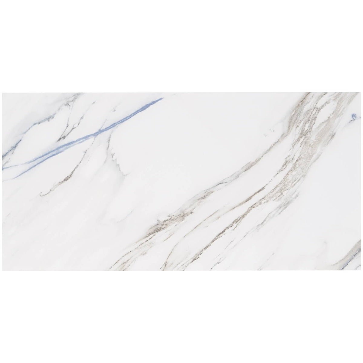 Polished Porcelain Floor and Wall Tile 12 in. x 24 in. 6-Piece H711603