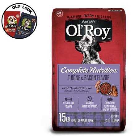 T-Bone & Bacon Flavor Dry Dog Food L93977