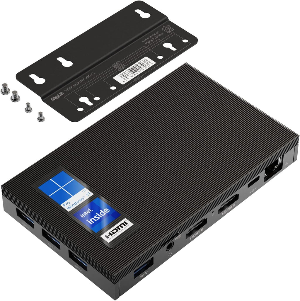 Fanless Mini PC Window11 Pro Celeron J4125 8GB/128GB Small Desktop Computer S776379