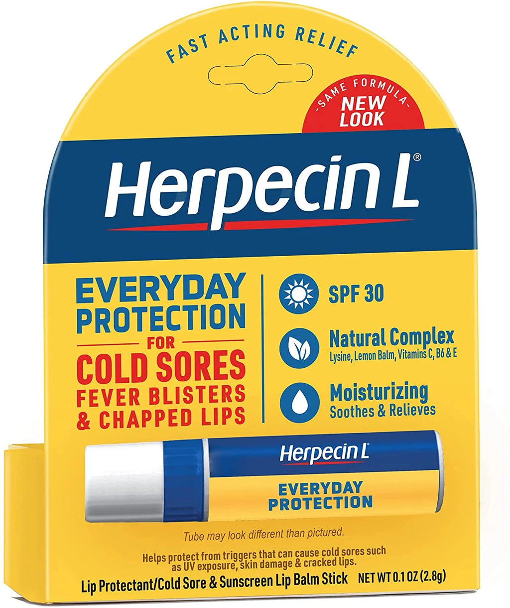 4 Pk Lip Balm Stick SPF 30 .10oz I842