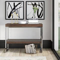 39x22 Console Table Walnut V7857