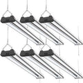 6 Pack Linkable Integrated LED Shop Light, 4 ft, 6000K Daylight J1107