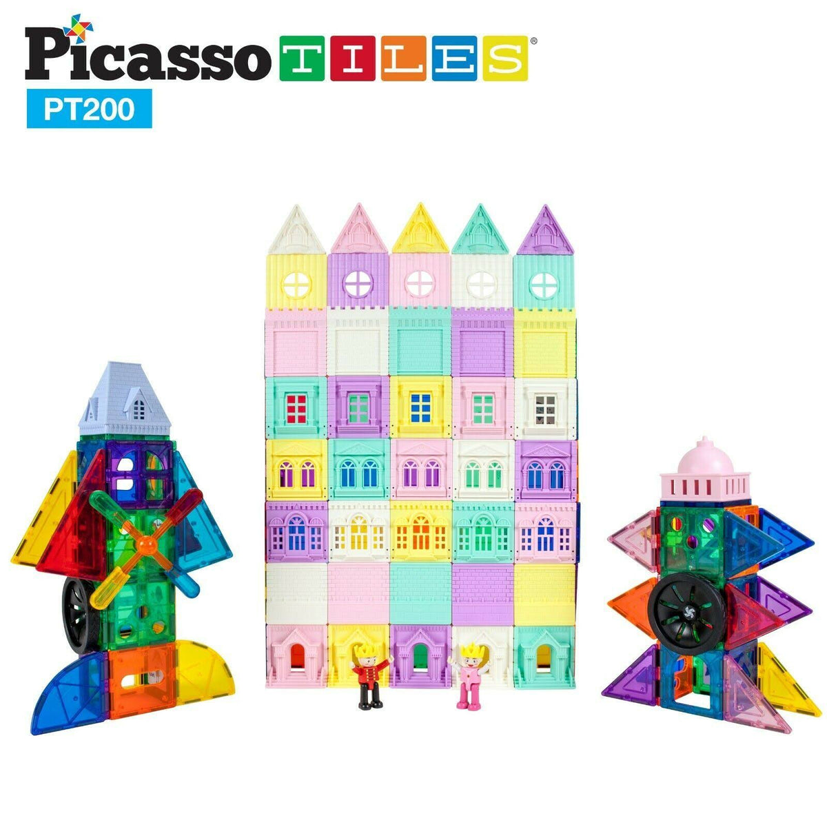 200-Piece 3D Magnetic Building Block Set Z63418