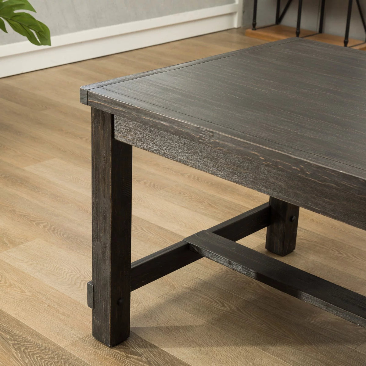 64 in. Rectangular Wooden Dining Table G25723