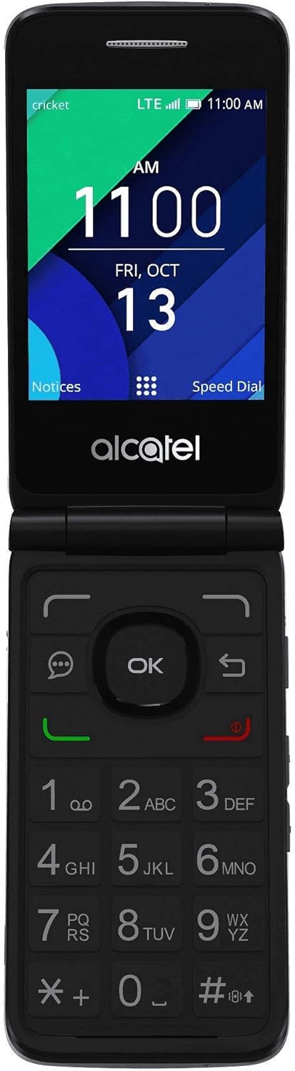 Grey 4G LTE Flip Phone U5461