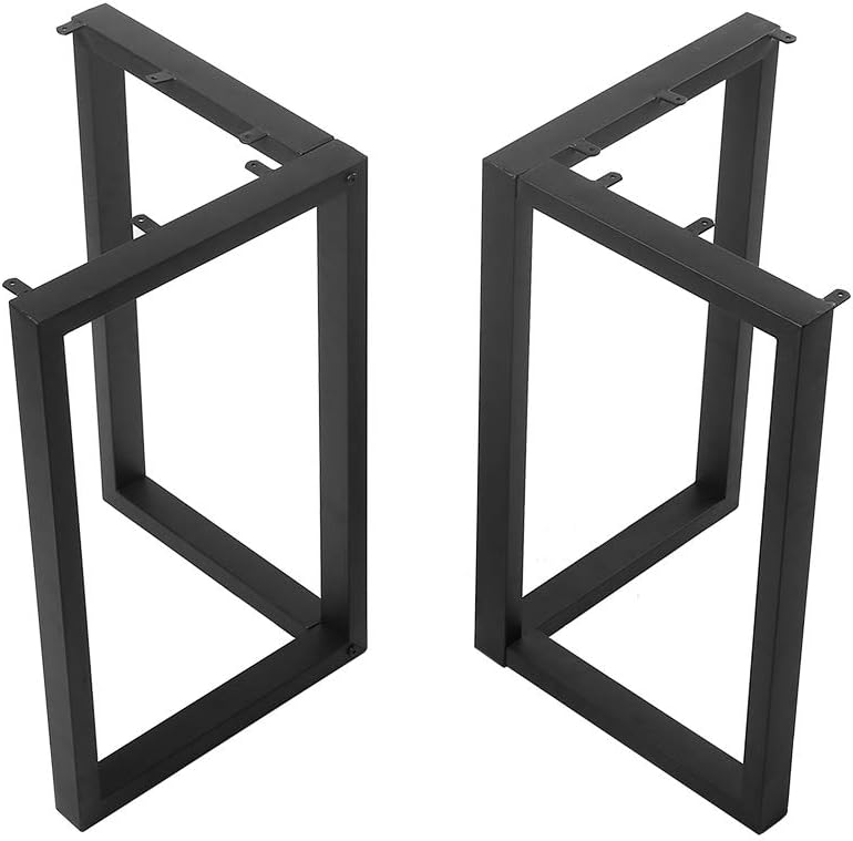Black Metal Table Legs 2 PCS W869
