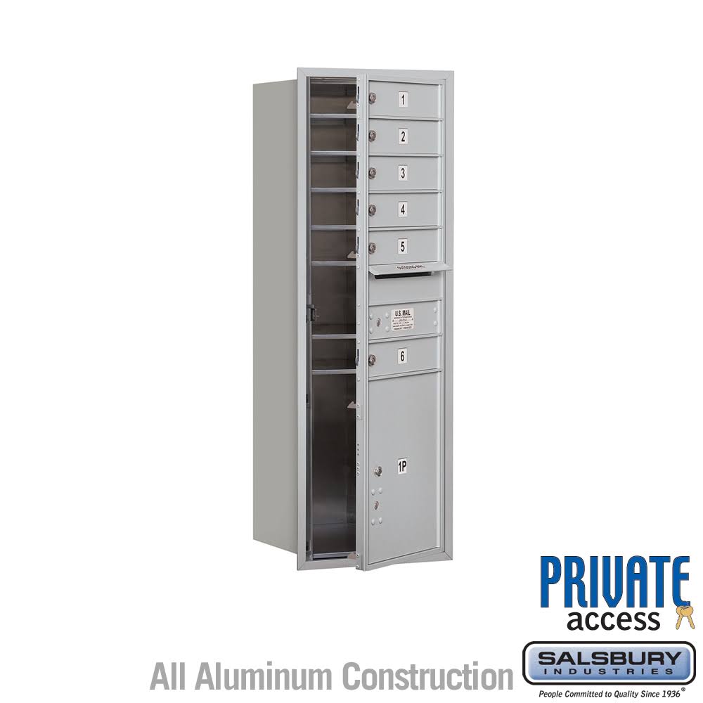 4C Horizontal Mailbox, Aluminum C9542