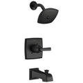 Matte Black Tub and Shower Combination D479