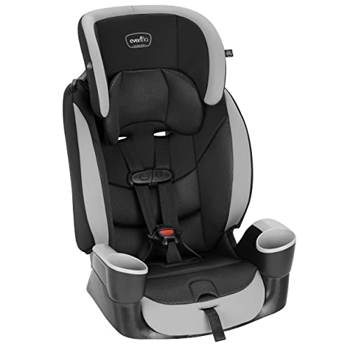 Harness Highback Booster Car Seat, Granite Gray, Polyester Q1135