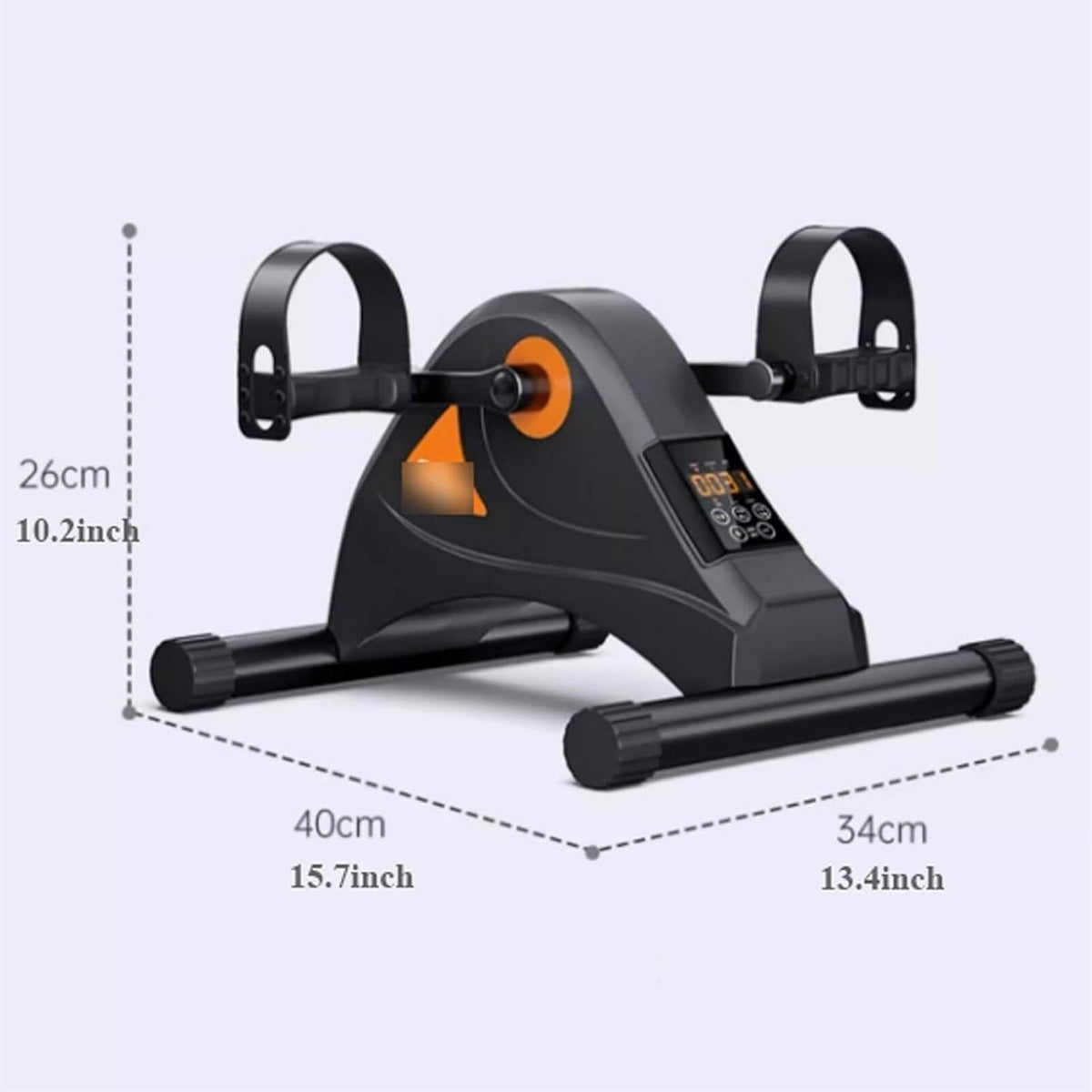 Electric Pedal Mini Exercise Bike with LCD Display U847618