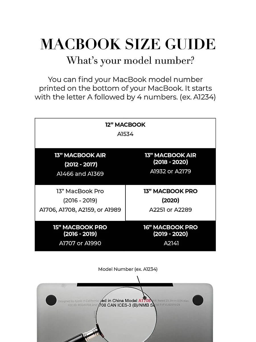 Faux Snakeskin MacBook Case N4098