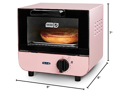 Red Mini Toaster Oven with Baking Tray and Rack W9922