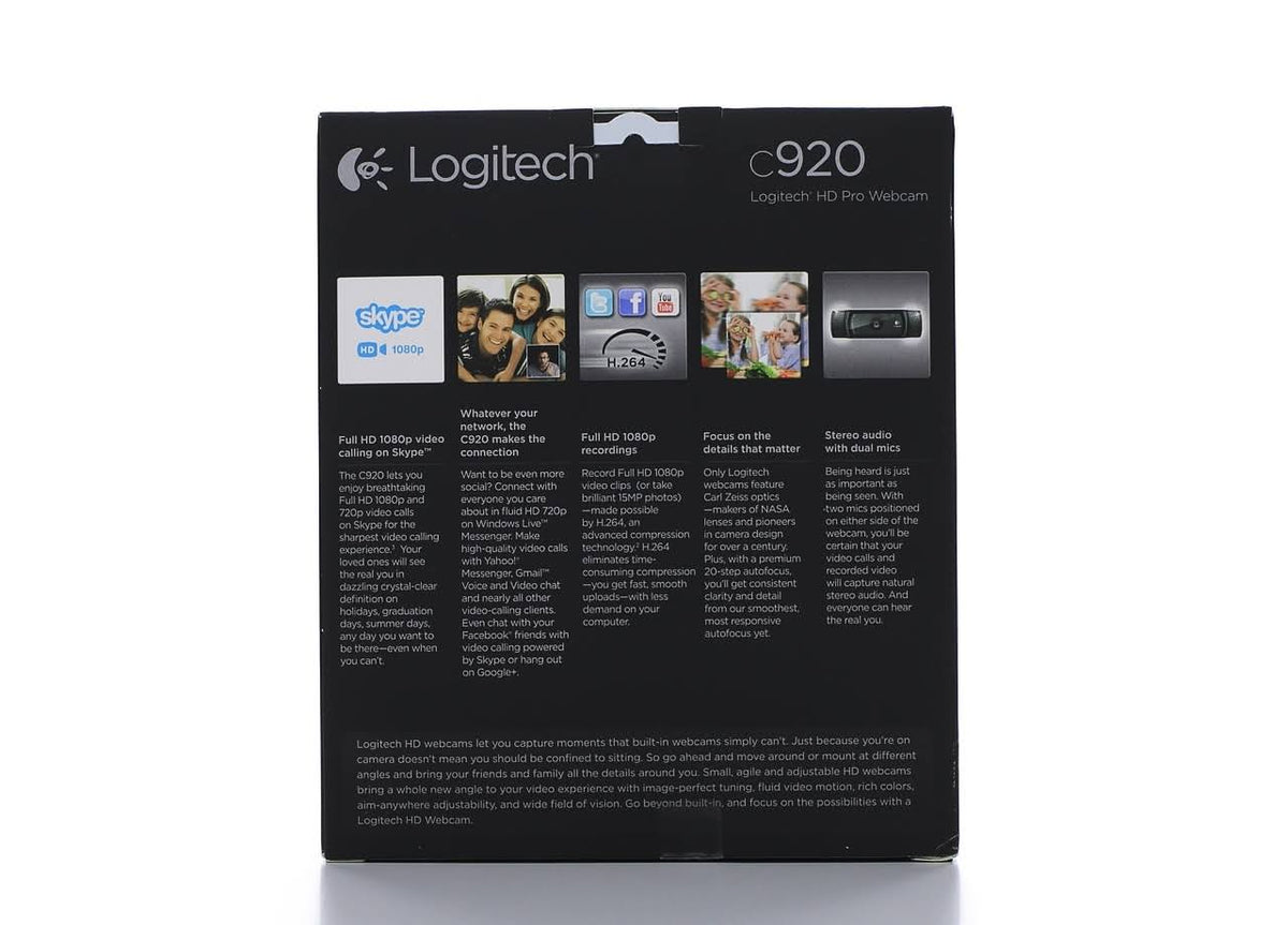HD Pro C920 Webcam T224900