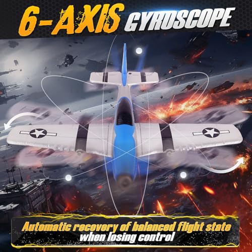 RC Plane with 6-axis Gyro Remote Control V78124