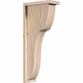 Carmel Smooth Corbel with Backplate, Douglas Fir S360