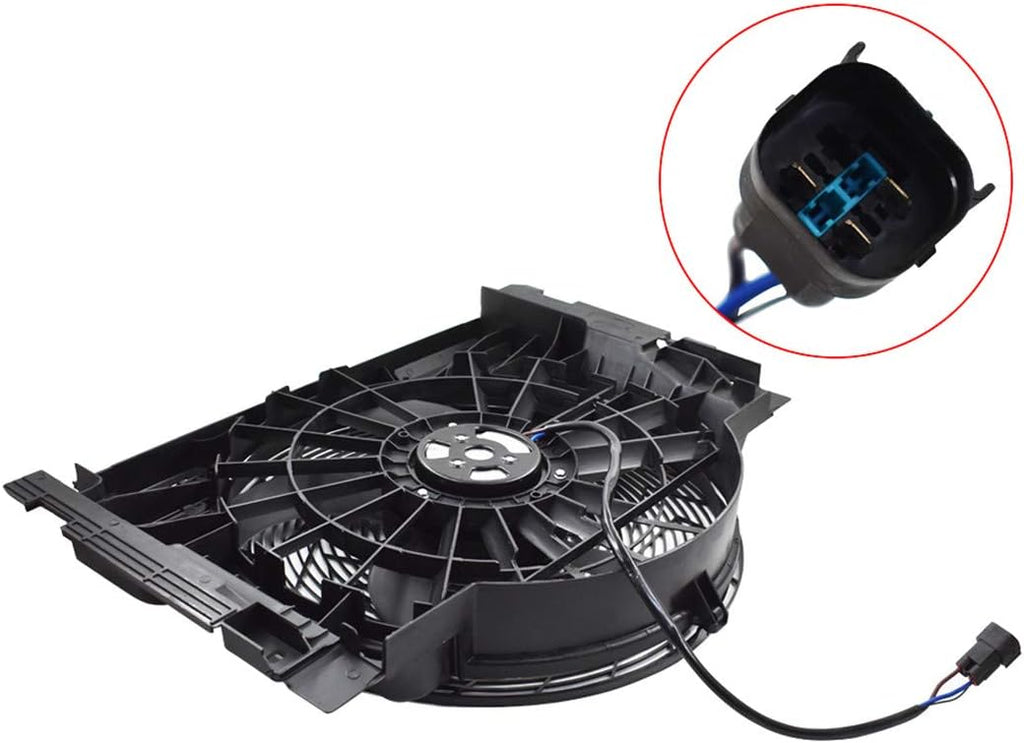 Condenser Fan Motor Assembly for BMW E53 X5 2000-2006 O920