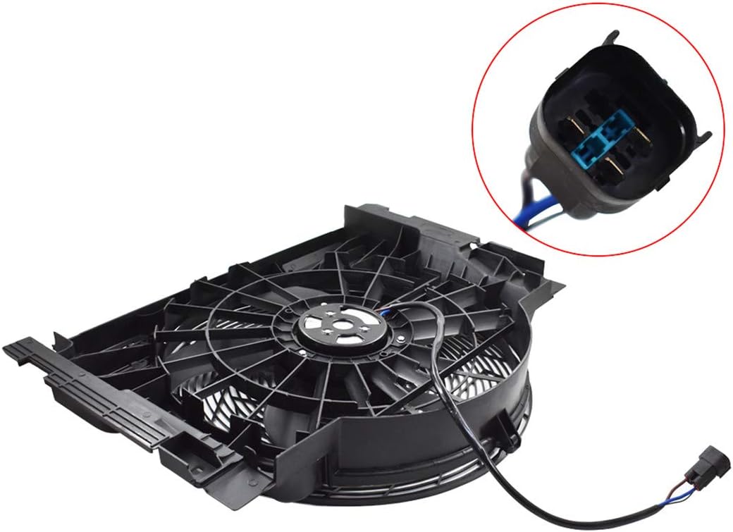 Condenser Fan Motor Assembly for BMW E53 X5 2000-2006 O920
