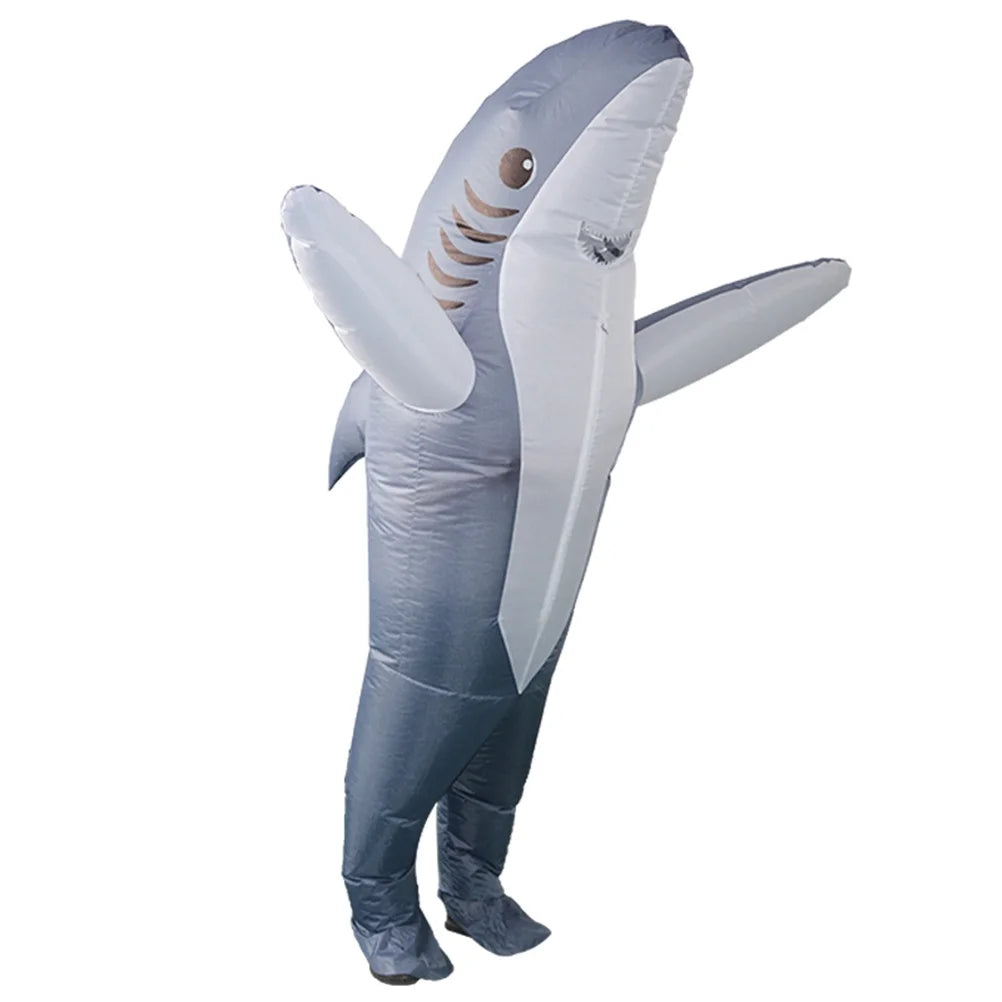 Dolphin Inflatable Costume (Grey) L7583