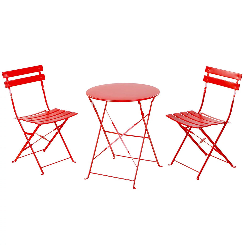 3-Piece Folding Metal Bistro Set B15220