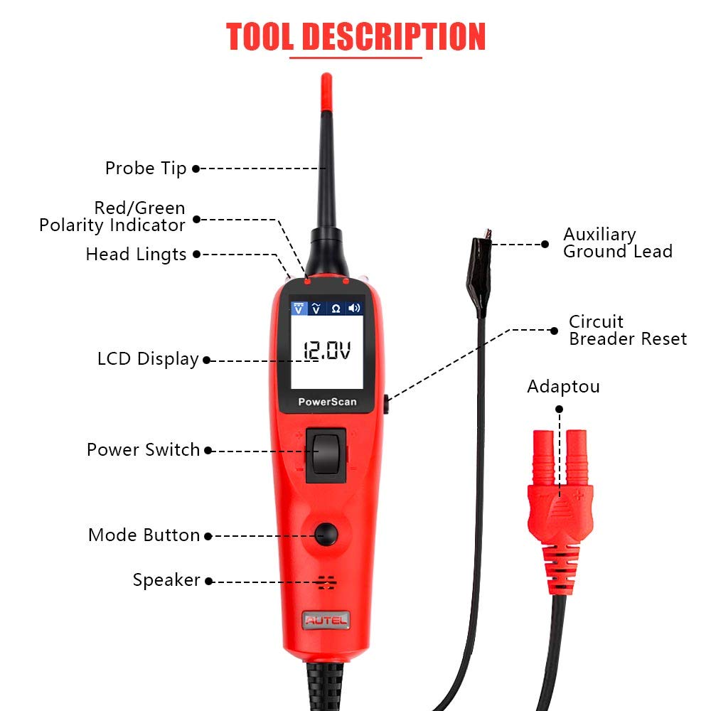 Automotive Circuit Tester Probe Kit S618574