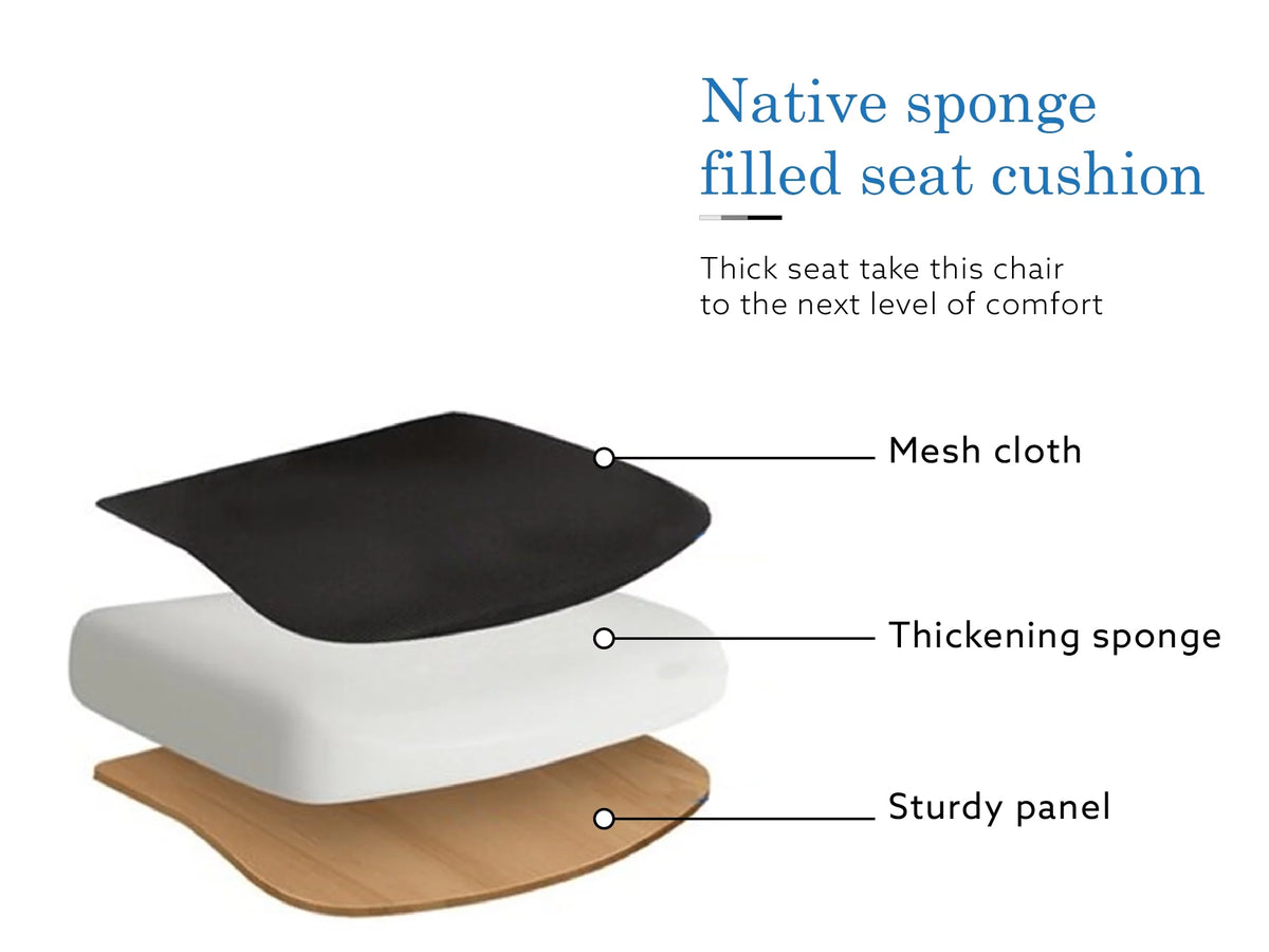 White Ergonomic Mesh Drafting Chair with Foot Ring Q689423