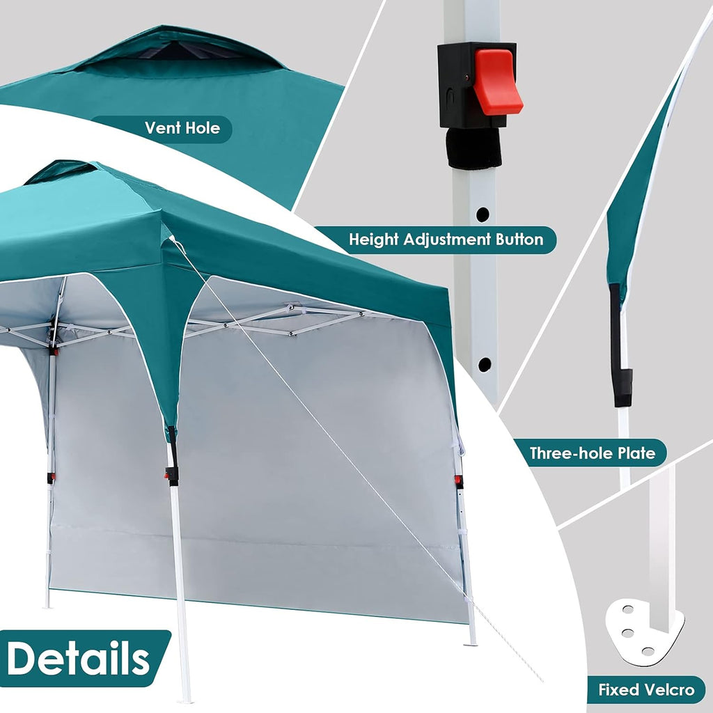 10'x10' Anti-UV Instant Shelter Canopy Tent with Carrying Bag N917685
