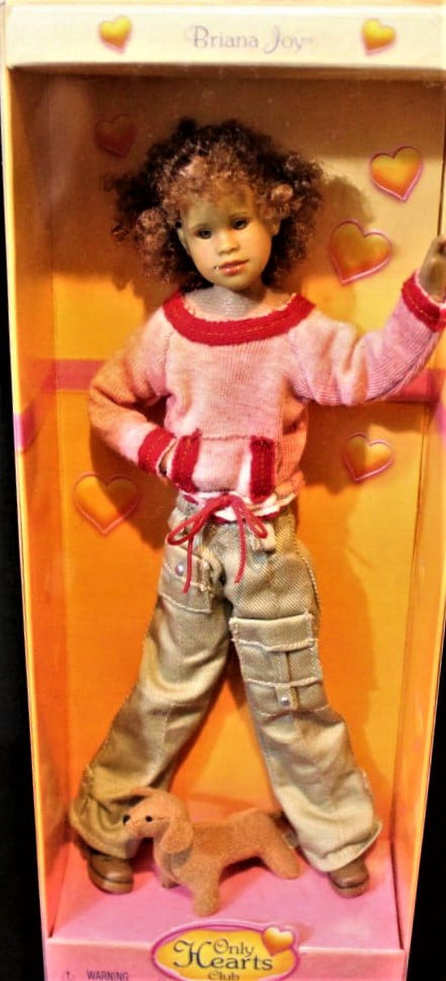 Briana Joy Doll and Dog Longfellow Premier Edition 2004 L44523