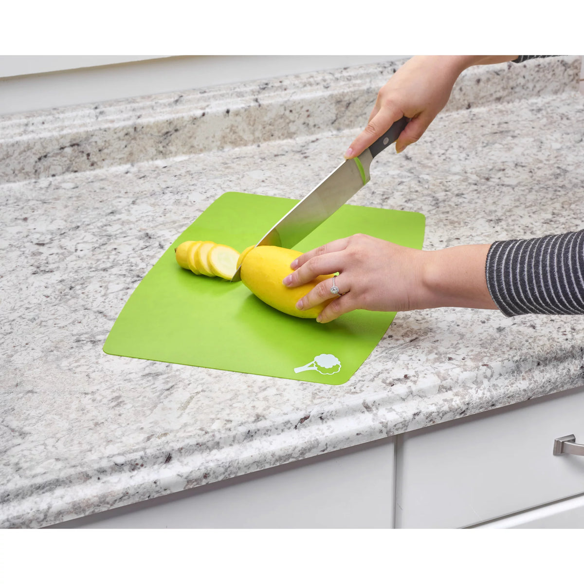 8 Inch Pullout Cabinet Organizer with Knife Block W867082