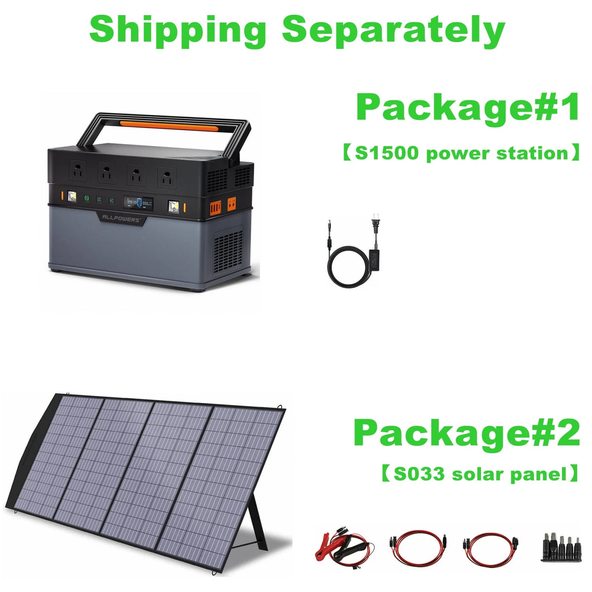 1092Wh 1500W Portable Power Station M2573