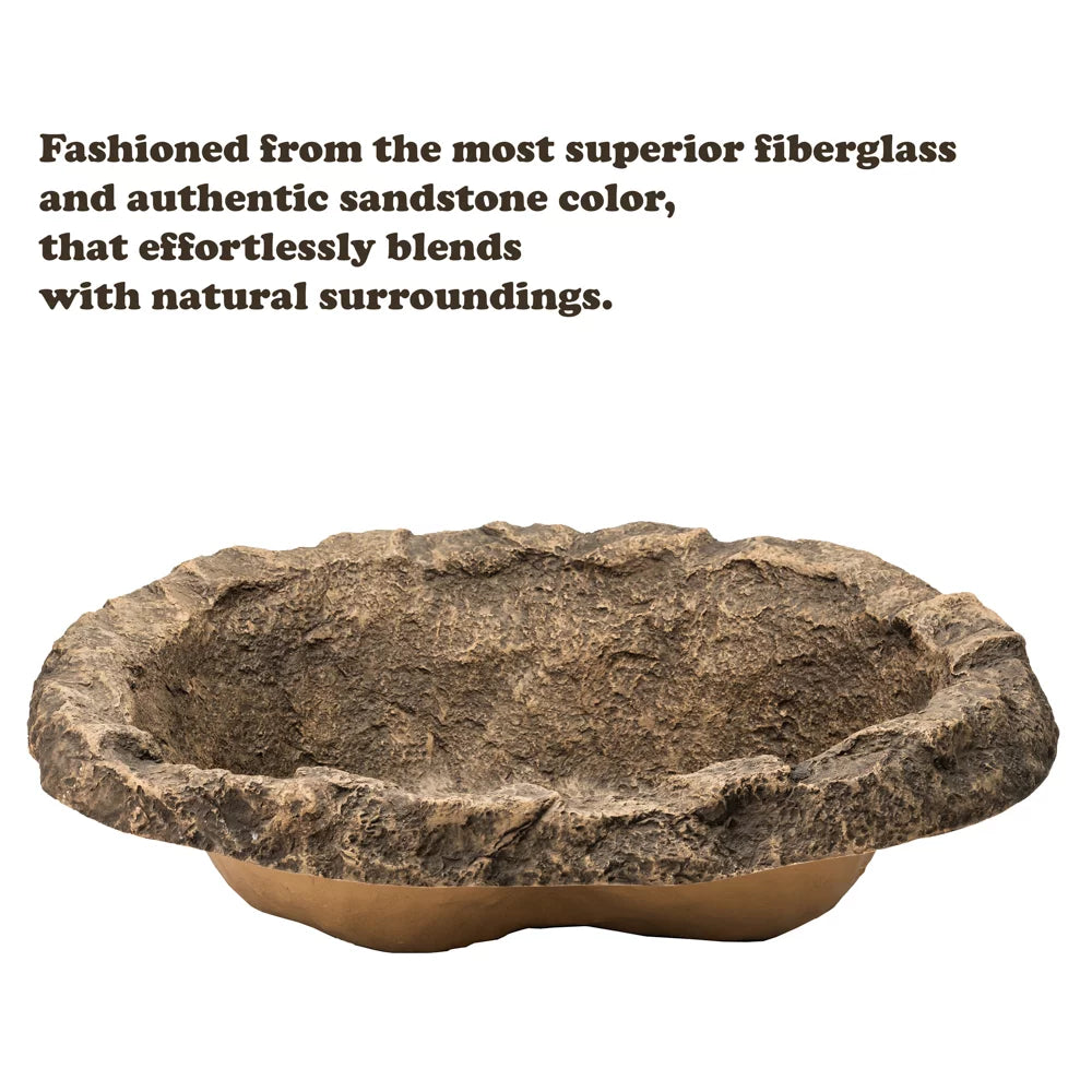 Faux Rock Fiberglass Garden Water Pond I831398