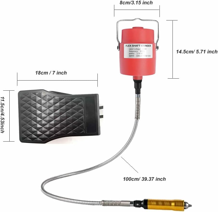 Flex Shaft Rotary Tool 560W 6.5MM I7998