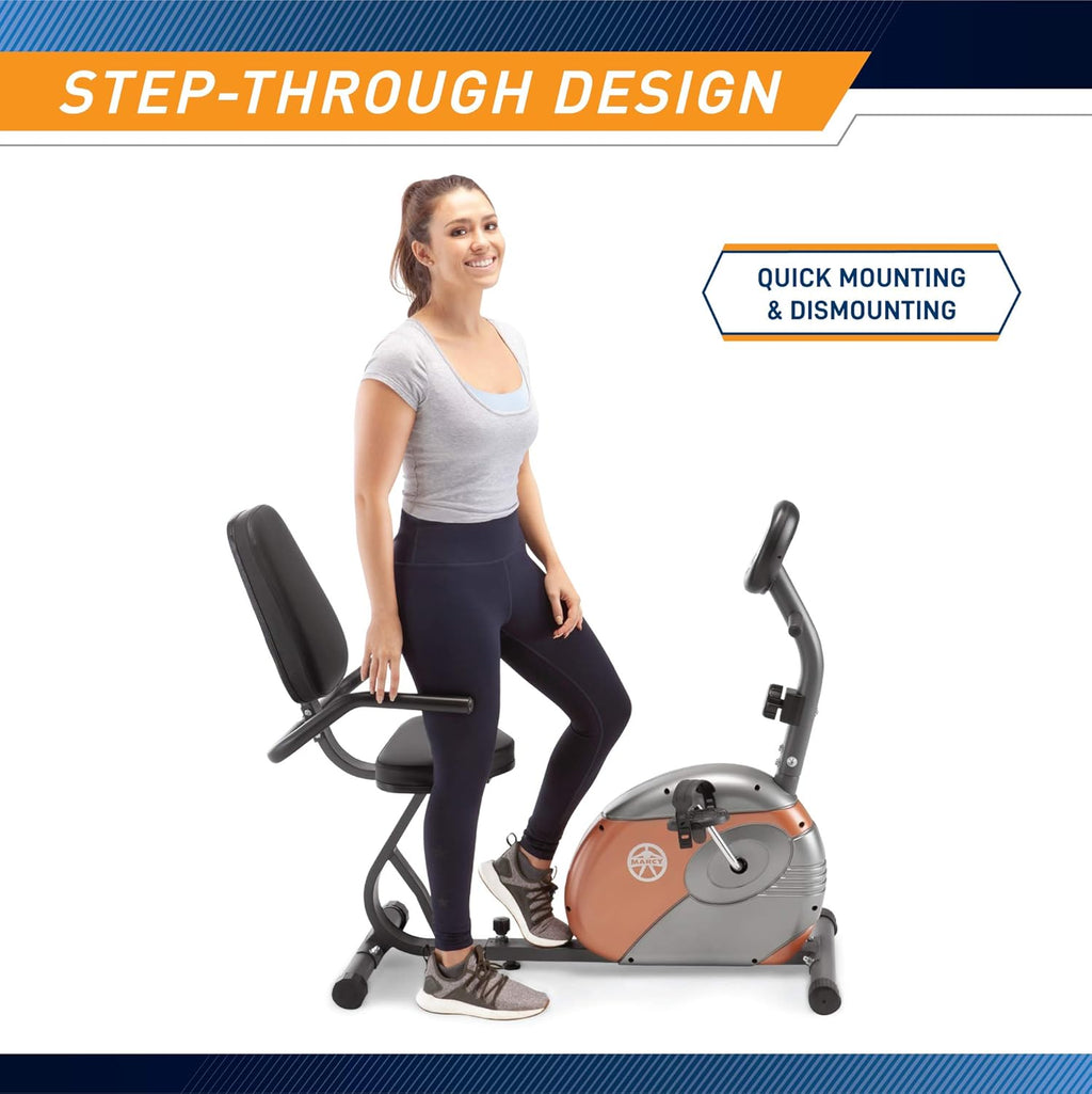 Recumbent Exercise Bike with Resistance D73657