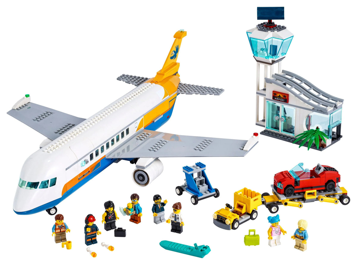 Passenger Airplane Building Toy 669 Pieces J374515