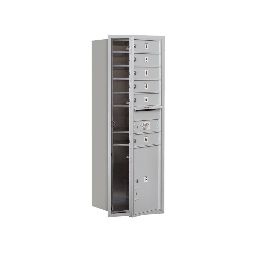 4C Horizontal Mailbox, Aluminum C9542