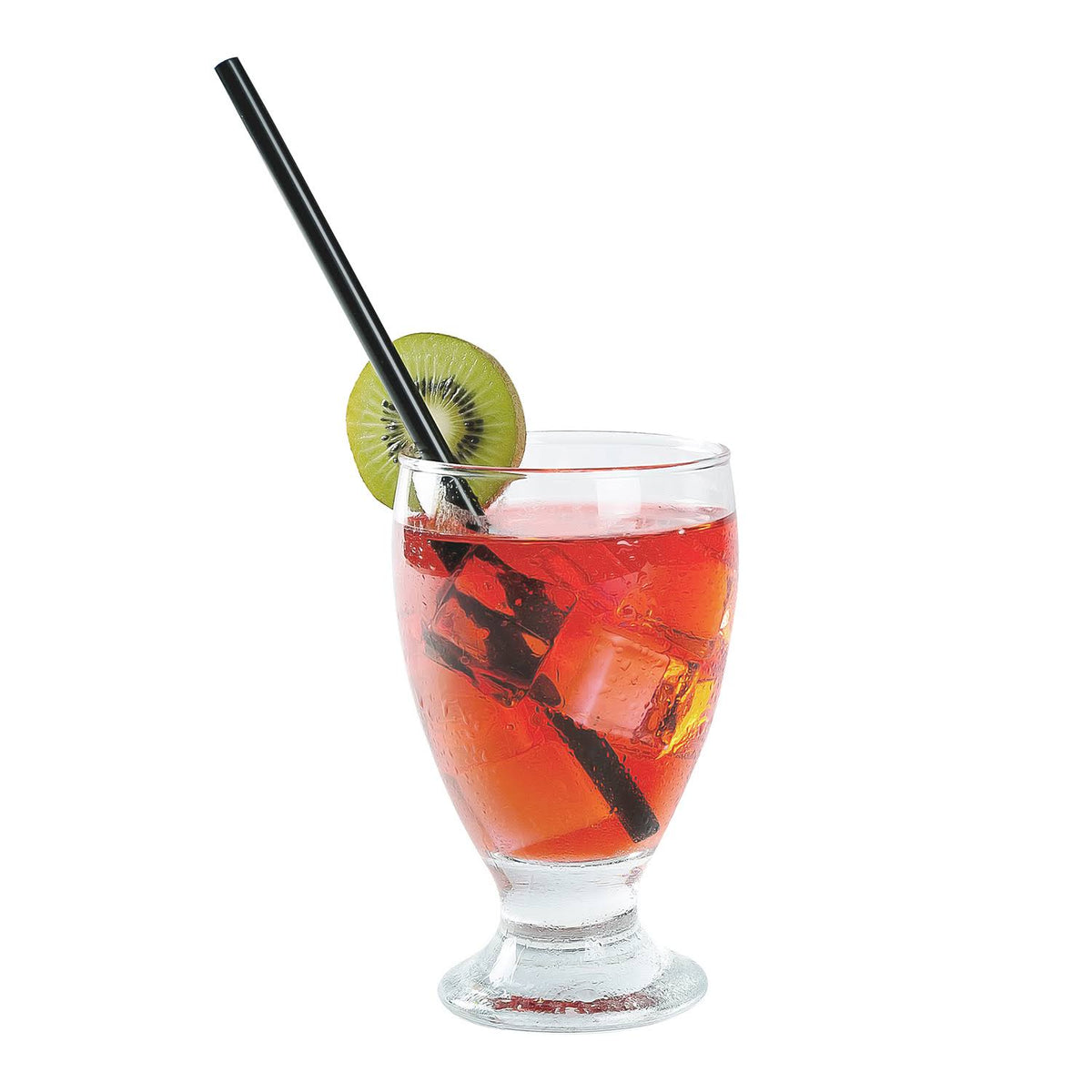 Black Unwrapped Straws, Case of 7200 F40471