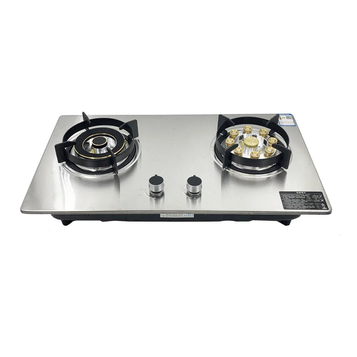 28'' Stainless 2 Burners Built-in Propane LPG Gas Stoves F1250