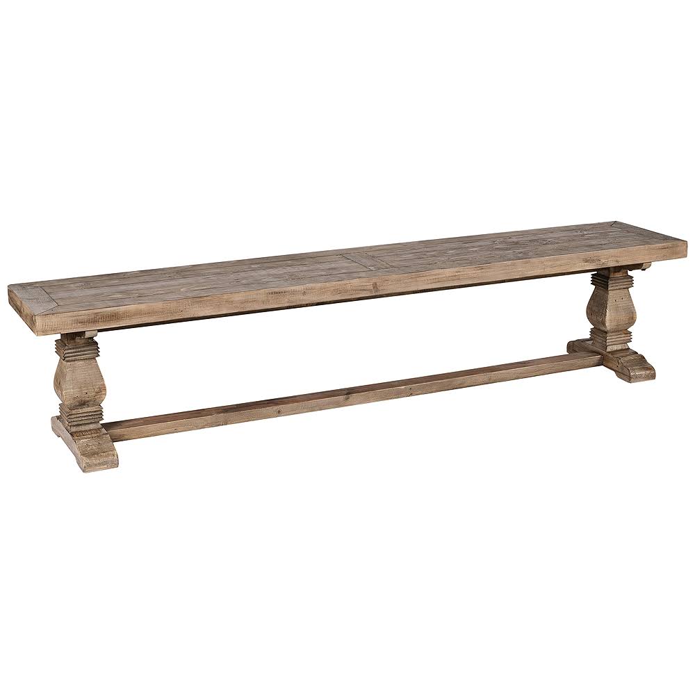 Reclaimed Pine 83 inch Bench F53479