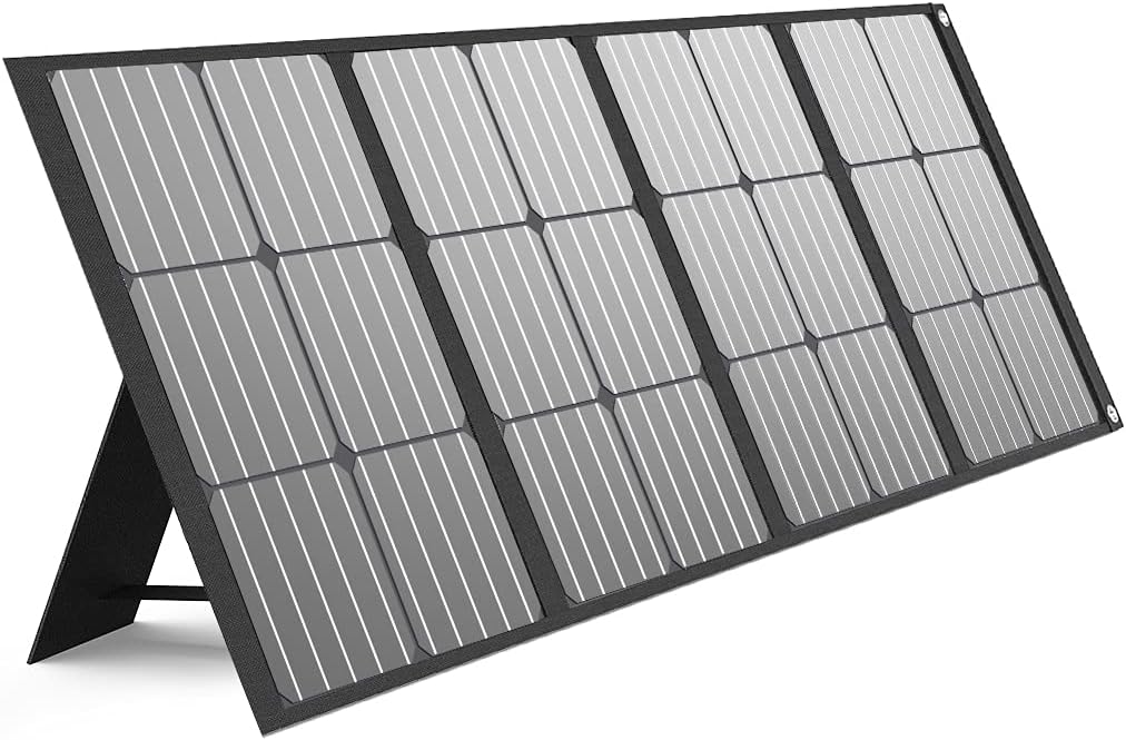 120W Foldable Solar Panel with 2 USB Ports & 18V DC Output P936879