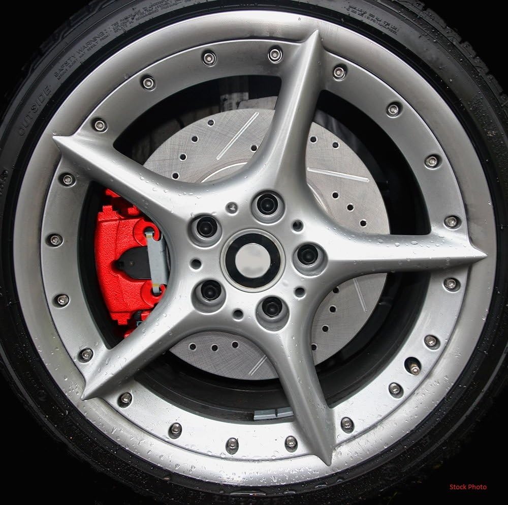Front and Rear Performance Brake Calipers with Brake Pads and Clips J9364