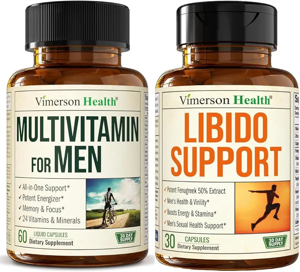 Men's Liquid Multivitamin & Libido Support Daily Bundle Q31634